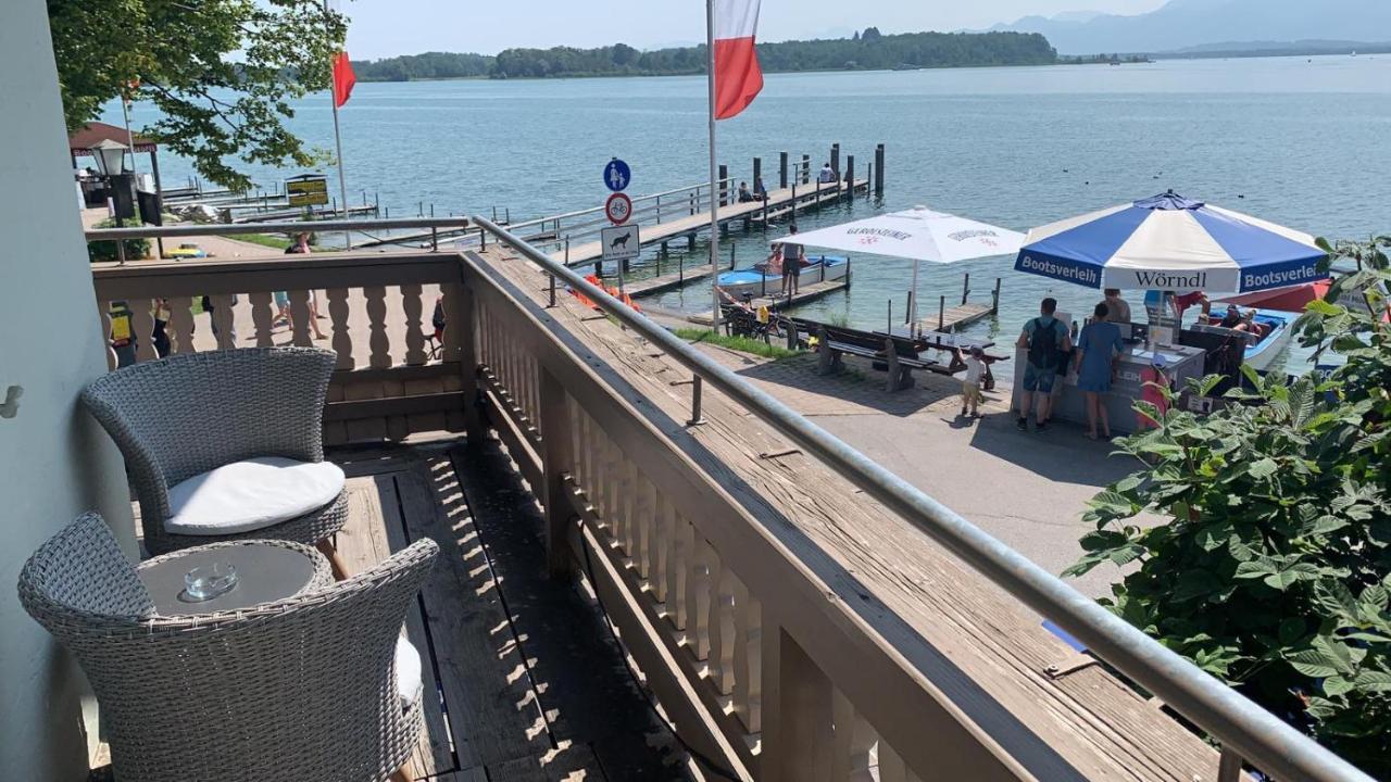 Sieben Zimmer Am See Prien am Chiemsee Luaran gambar