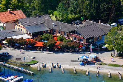 Sieben Zimmer Am See Prien am Chiemsee Luaran gambar